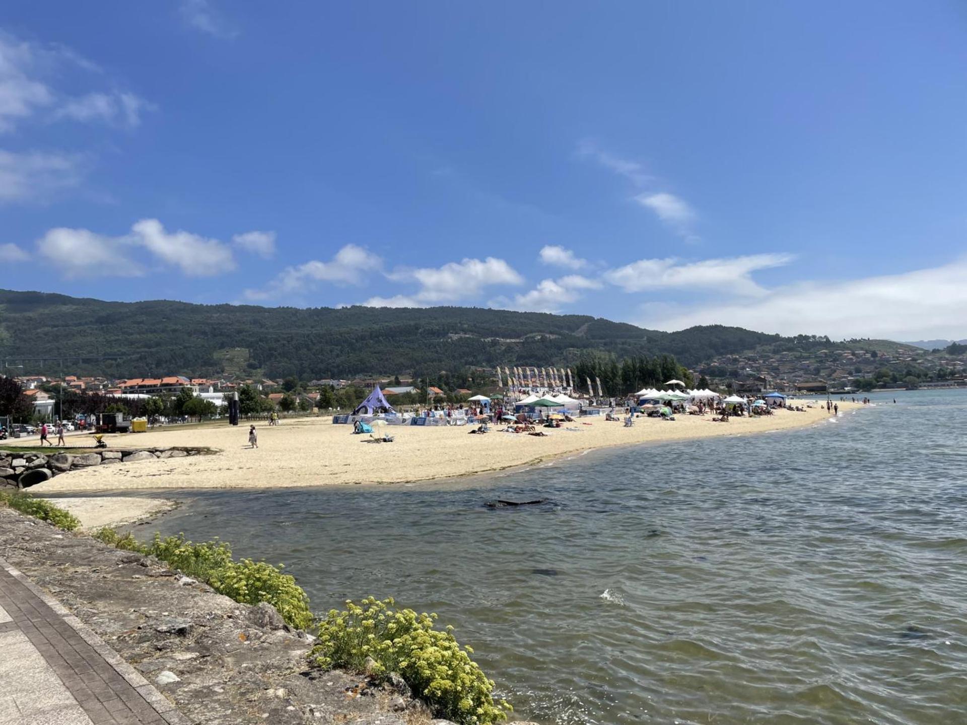 Apartmán Atico Deluxe Muy Cerca De La Playa, Parking Gratis Moaña Exteriér fotografie