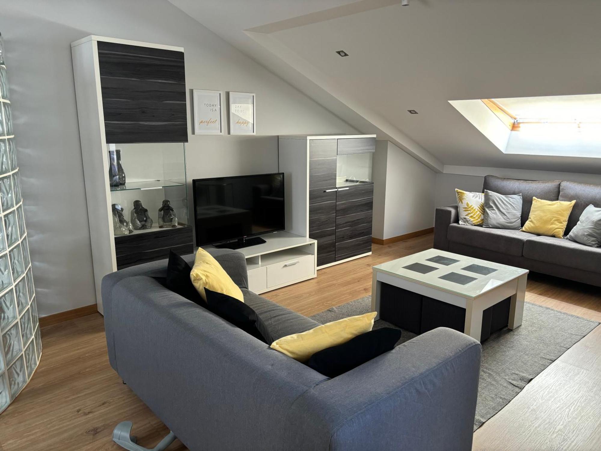 Apartmán Atico Deluxe Muy Cerca De La Playa, Parking Gratis Moaña Exteriér fotografie